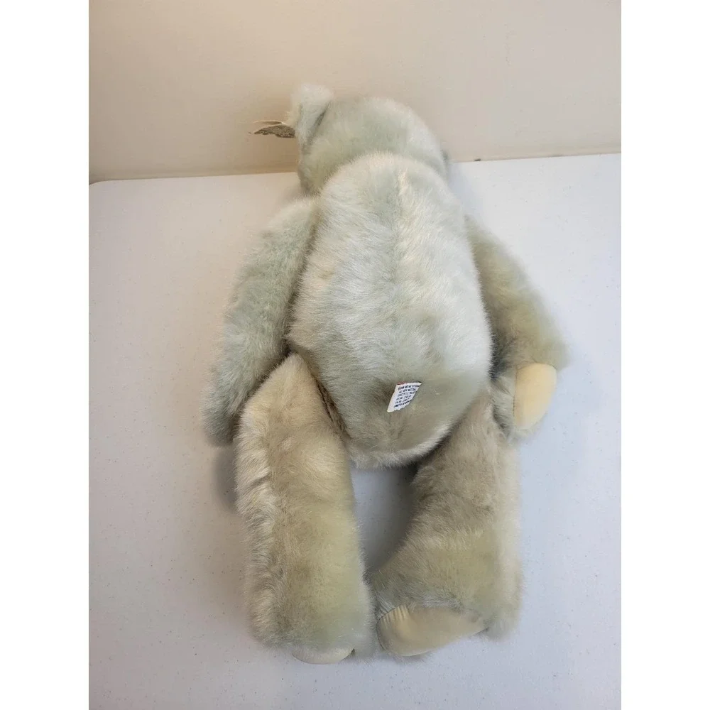 Unipak Teddy Bear Vintage 1990 Stuffed Animal Plush Toy Collectible Green